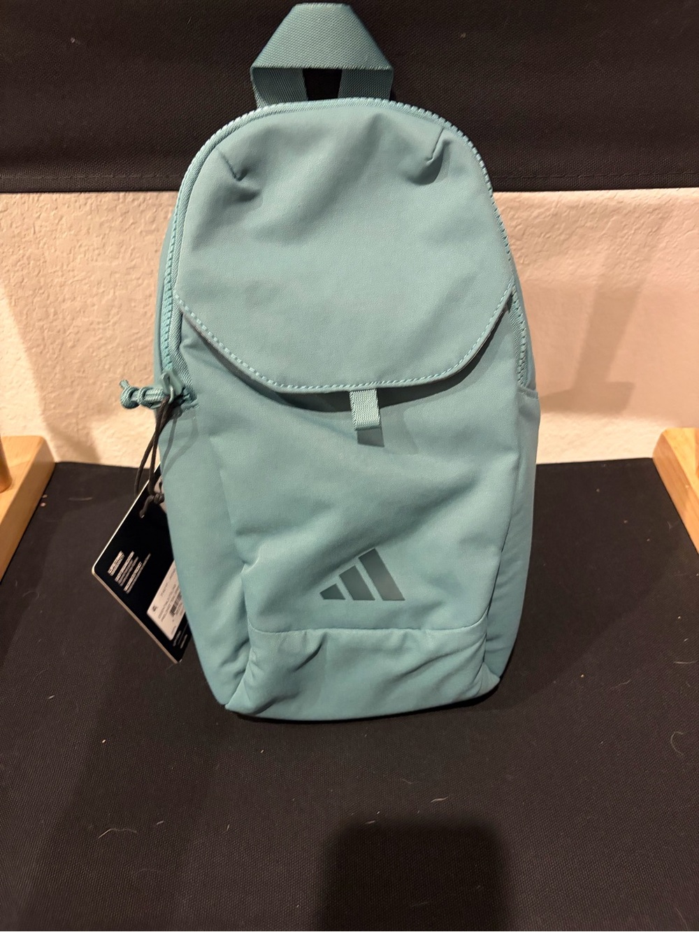 Adidas Lightweight Light Green Sling Bag nwts